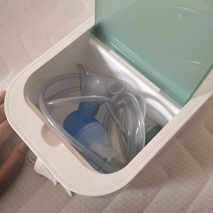 Nebulizador compressor com aspirador nasal