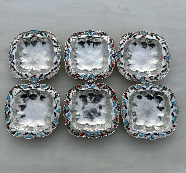 Серебро Эмали 950