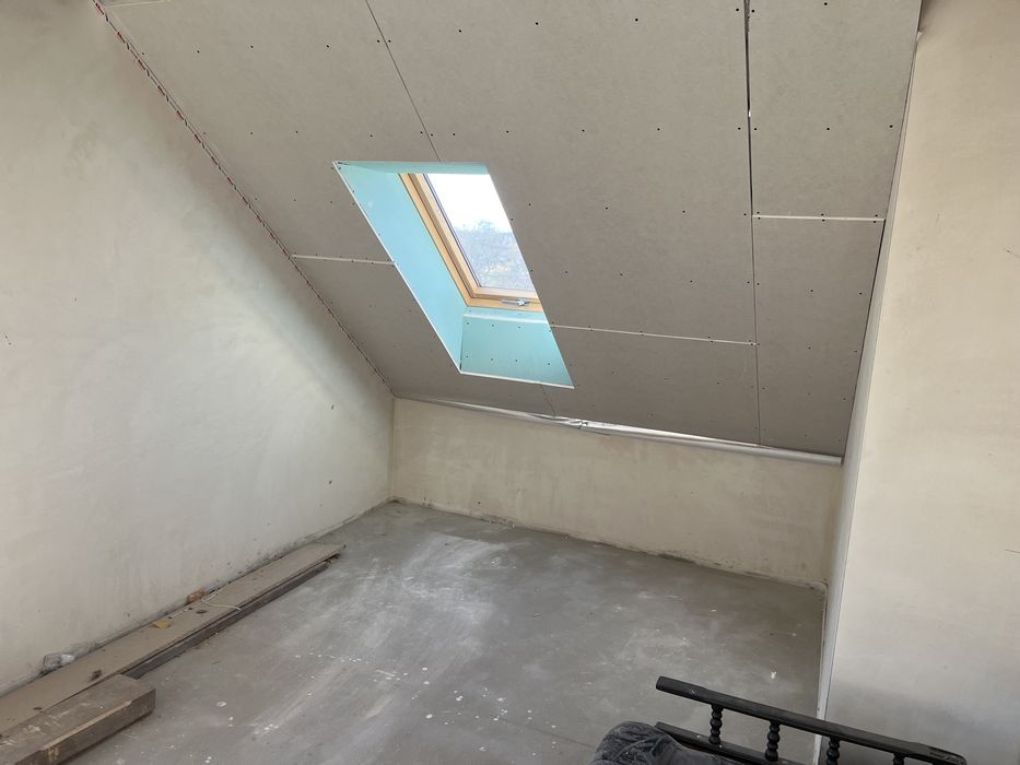 MBB Zabudowa poddasza, regipsy, gładzie, malowanie