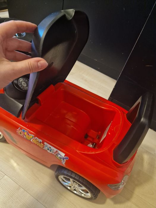 Autko do jeżdżenia duże Mercedes czerwony ODBIÓR Z GLIWIC