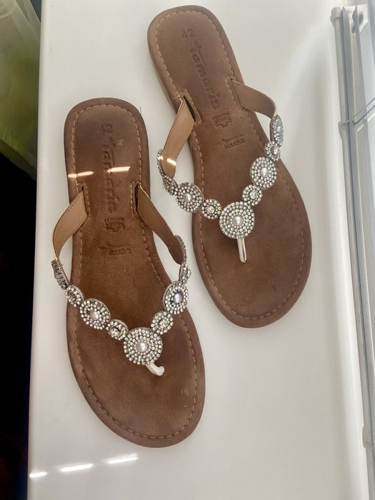 Вьетнамки  с камінчиками