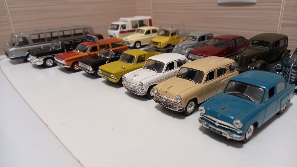 Автолегенды СССР Автомобиль на службе Deagostini 1/43