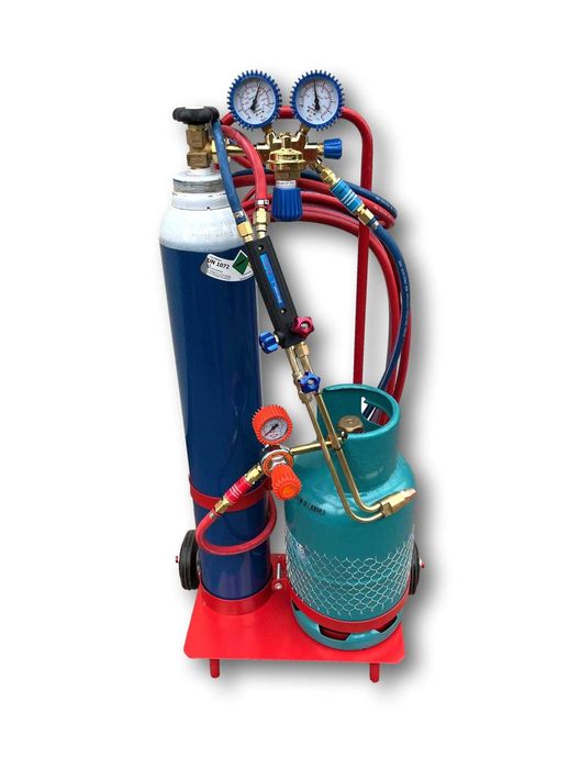 Palnik Gazowy Zestaw do Cięcia Grzania Zestaw Warsztatowy Ciężarowy