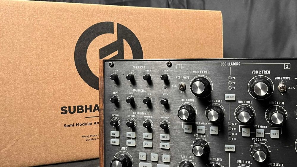 Moog Subharmonicon – profesjonalny syntezator modularny !