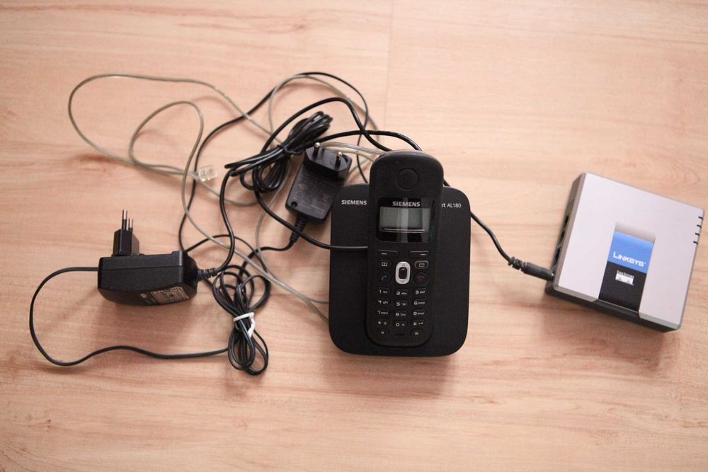 Telefon stacjonarny bezprzewodowy Siemens Gigaset AL 180