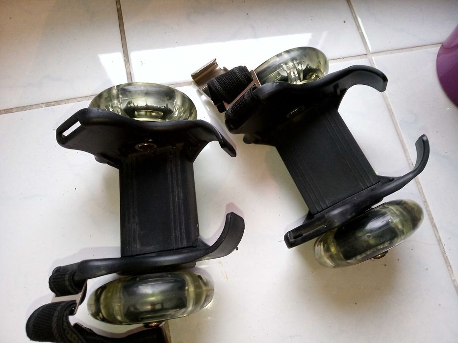 rolki wrotki na buty świecące