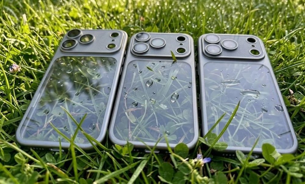 iPhone 17 Pro/Pro Max Чехол Чохол СІРИЙ