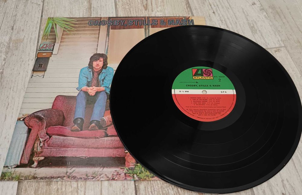 Crosby stills nash vinilo ano 1974 bom estado