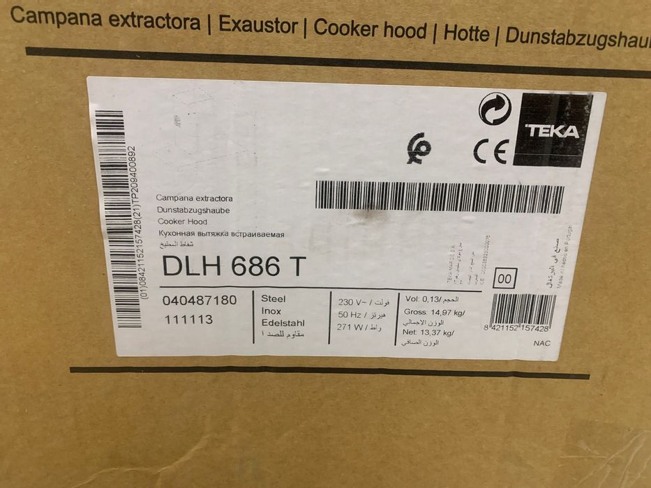 Exaustor cozinha TEKA