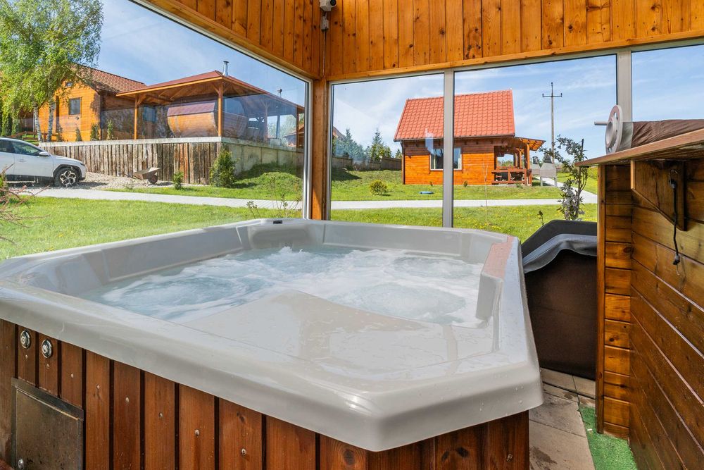 Domki całoroczne z basenem