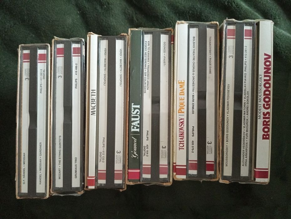 6 Coletâneas 3xCD  Musica Clássica - Selo Philips