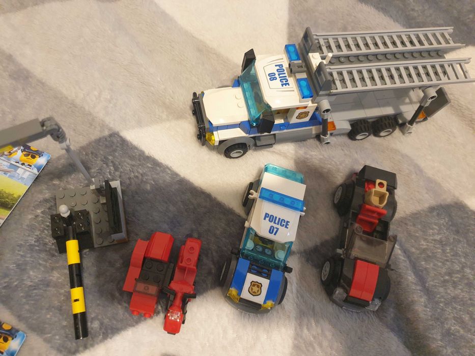 LEGO City 60143 Skok na transporter samochodów UNIKAT