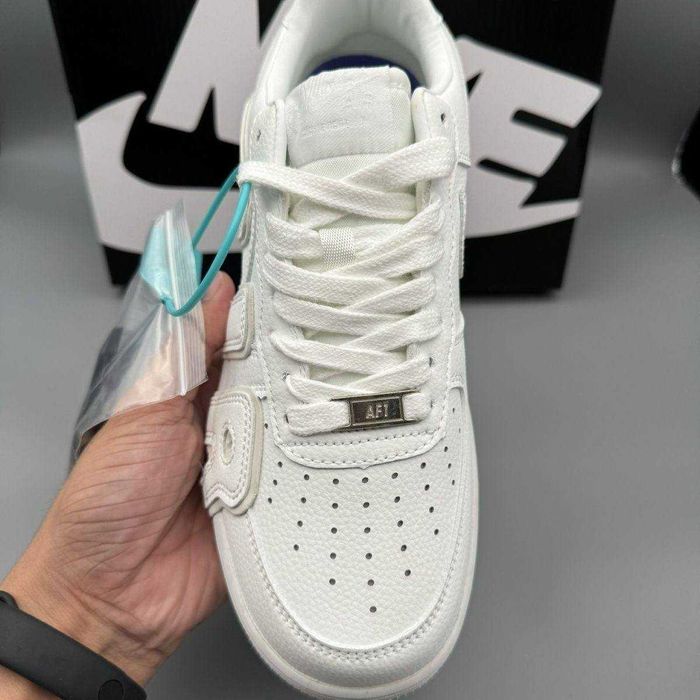 (БЕЗ ПЕРЕДОПЛАТИ)Nike Air Force Flea найк аір аер форс флеа білі
