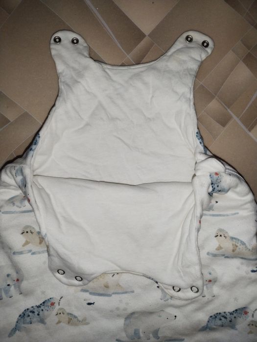 Детский теплый спальный мешок