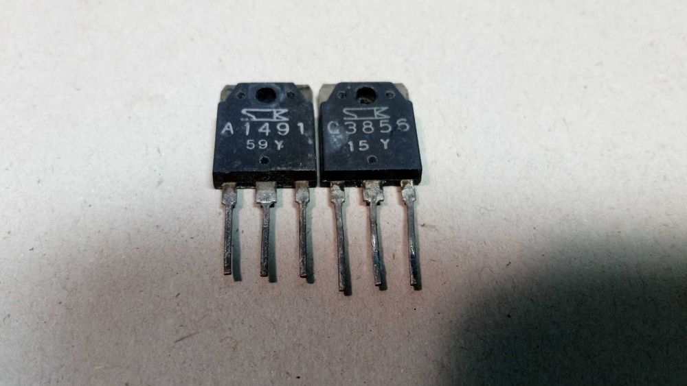 Транзистори 2SA1491 2SC3855, оригінал