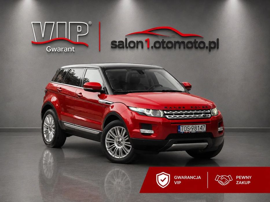 Land Rover Range Rover Evoque 2013r_2,0B_240KM_AWD_4x4_Panorama_Kamera_Xenon_Nawi_Skóry_Gwarancja
