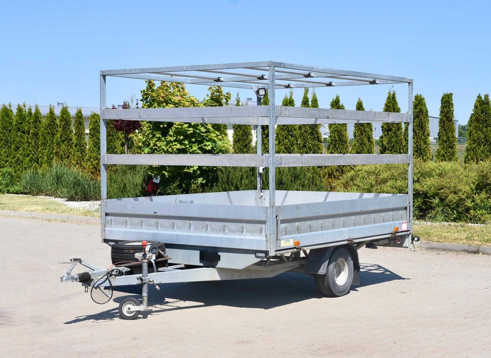 Przyczepka Aluminiowa z Plandeką Stim 2750x 2080x 3080 Super Stan