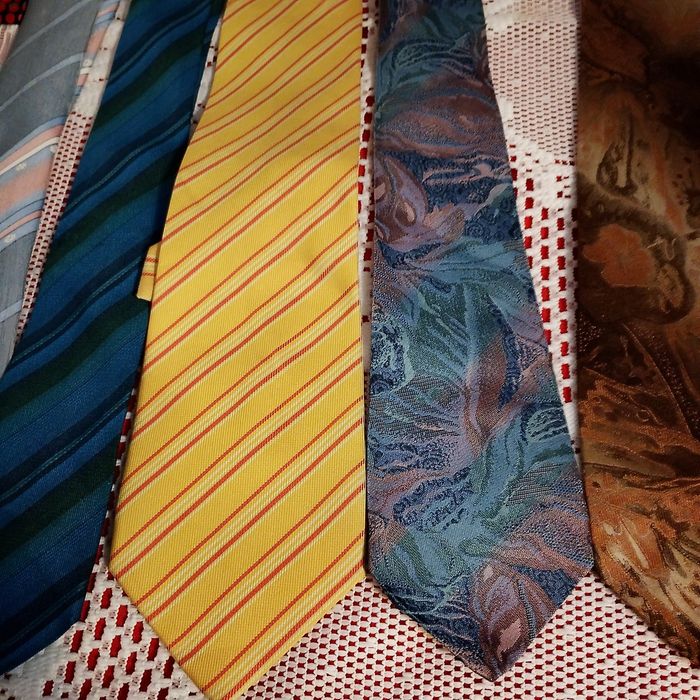 Krawaty męski z czasów PRL-u