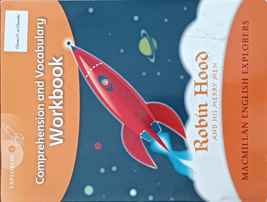 Livro de Inglês - Comprenhension and vocabulary Workbook - Robin Hood