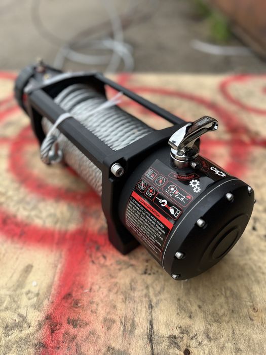 Лебідка, лебідки електрична 12000, 12/24в для уаз, на евакуатор.