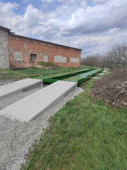 Автомобільні ваги/Весы автомобильные/ Під ключ 18метрів 80 тонн