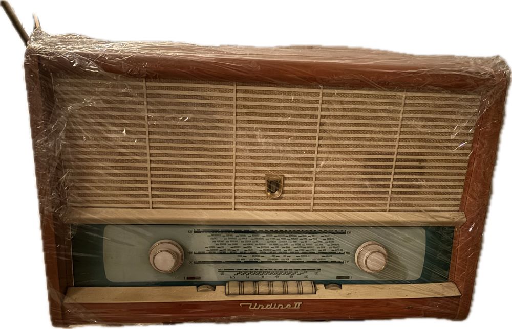 Radio lampowe EAW Undine II elektrostatyczny głośnik