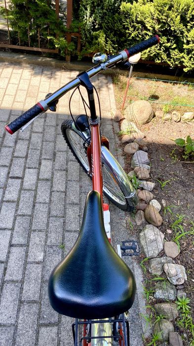 Rower damski czerwony