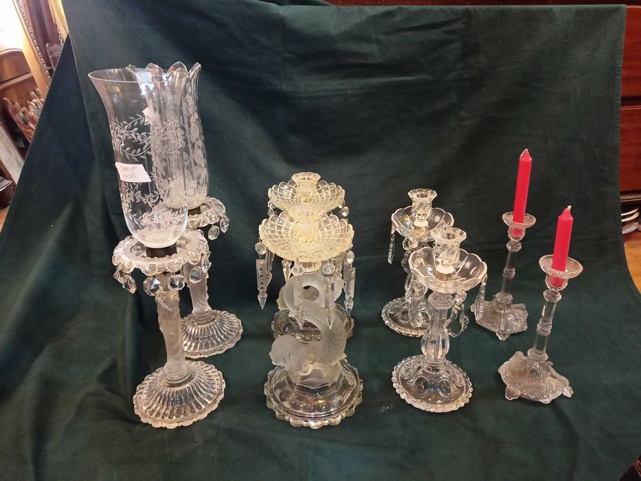 Pares Castiçais Vidro