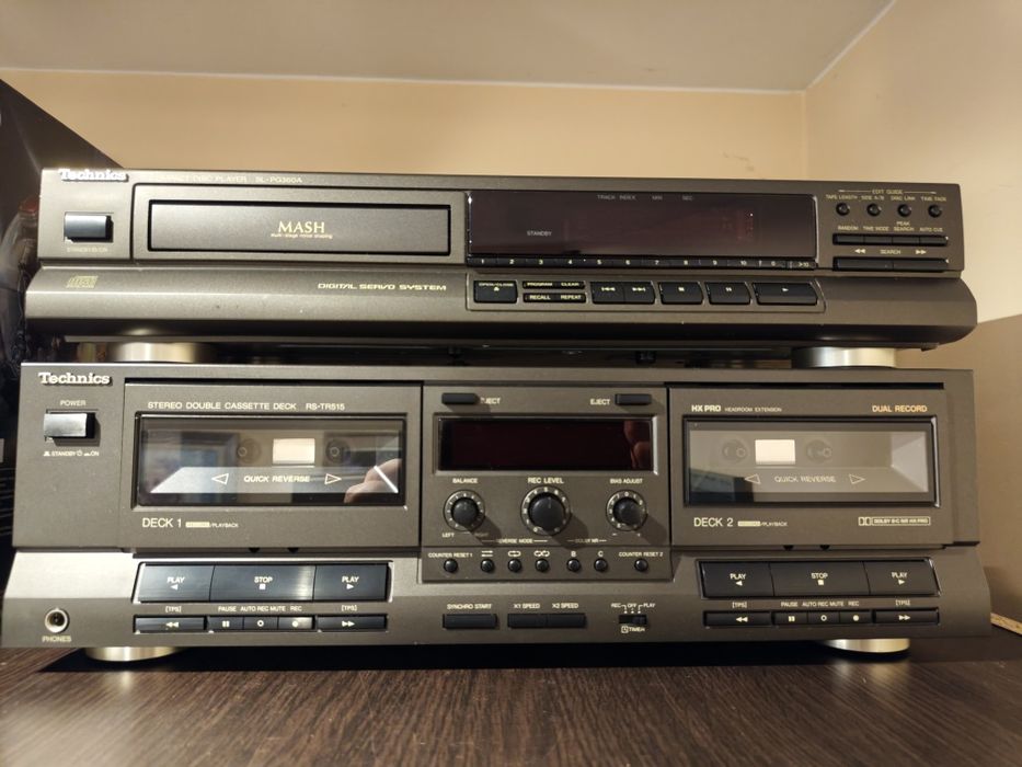 Technics SL-PG360A + Technics RS-TR515