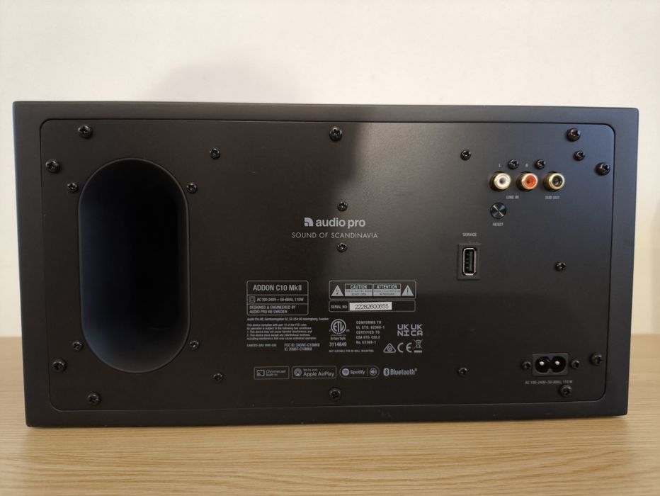 Głośniki Multiroom Audio Pro C10 mkii Black Para 2 szt. Stan Idealny