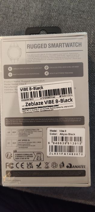 Zeblaze vibe 8 smartwatch