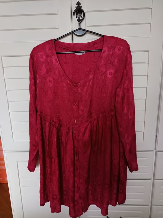 Tunika ciążowa ciemny róż