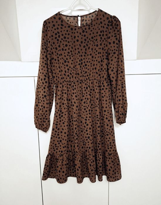 Sukienka brązowa