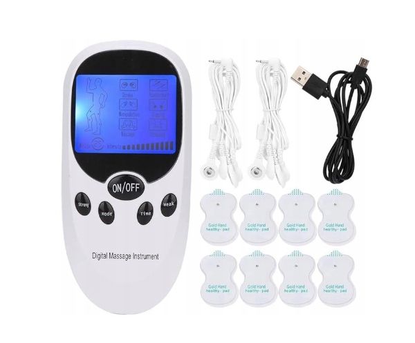 Elektryczny Stymulator Masażer Mięśni Akupunktura Masaż Ciała Terapia