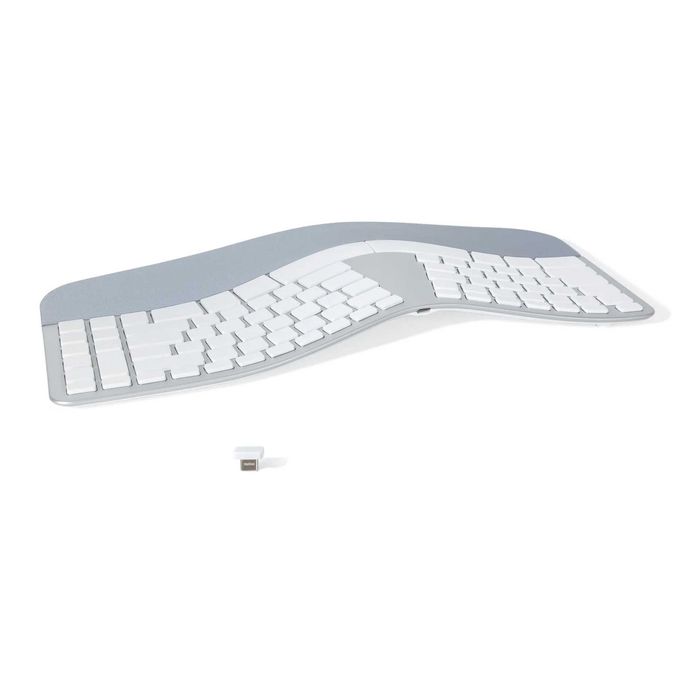 Matias Sculpted Ergonomic Rechargeable Keyboard US QWERTY Mac - FK413D