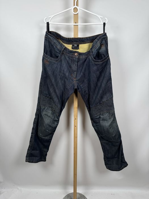 Highway 1 kevlar protektory jeansy motocyklowe spodnie jeansowe dżinsy denim 33/32