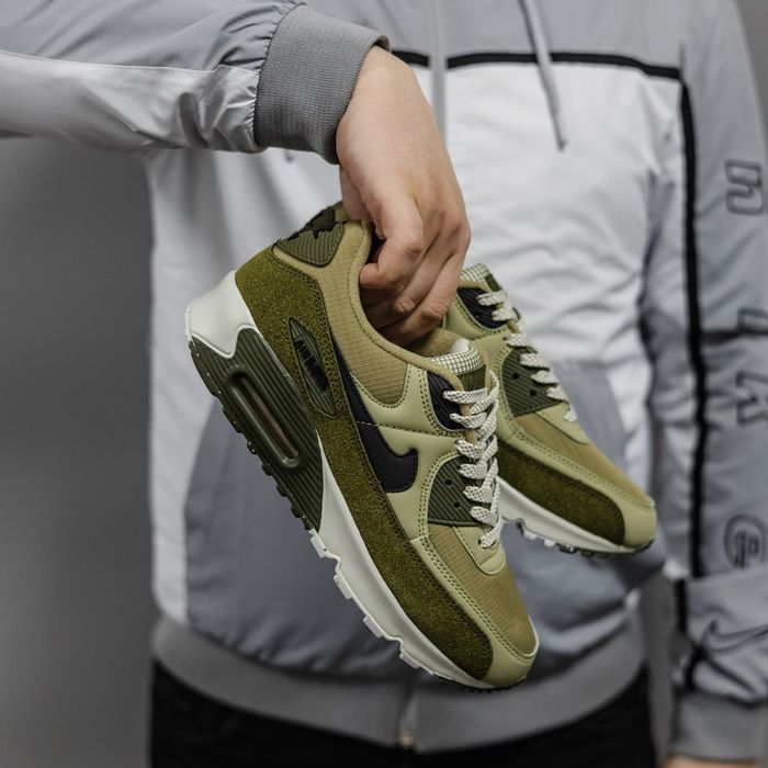 Кросівки Nike Air Max 90 Olive/Green premium | Кроссовки Найк чоловічі жіночі