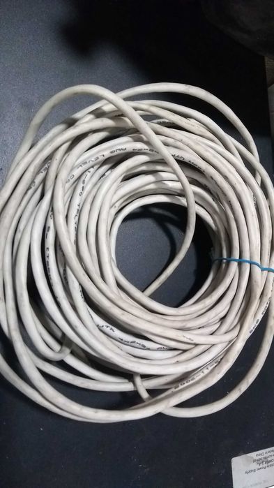 Сетевой кабель интернет  UTP cat 5e куски 8  и 11  метров медь