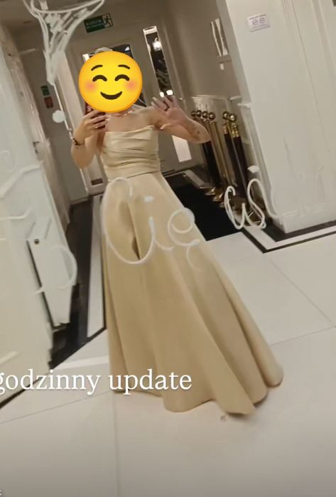 Sukienka wieczorowa wesele studniówka karnawał sylwester