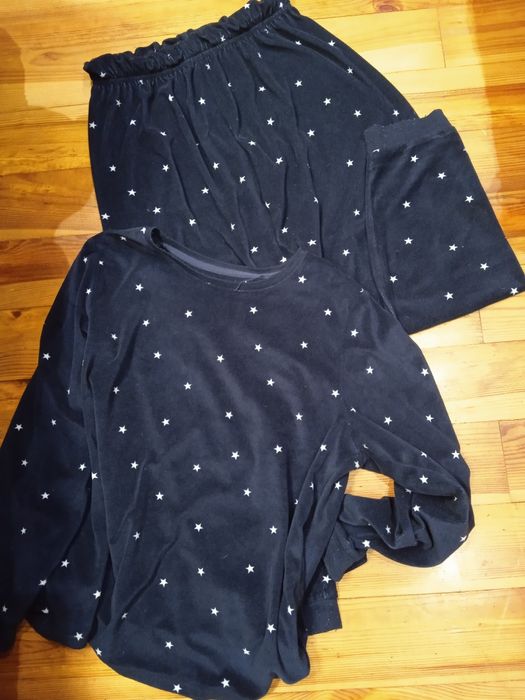 Велюровая пижама размер с