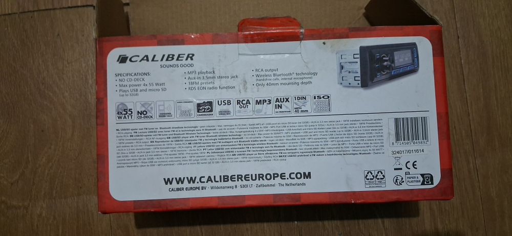 Vendo radio caliber com Bluetooth