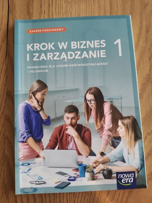 Biznes i zarządzanie klasa 1 nowa era jak nowa.