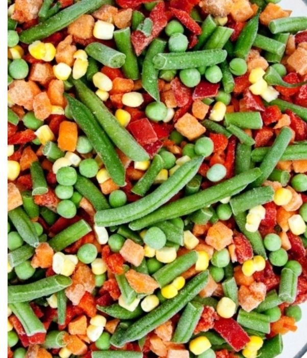 Замороженные овощи и фрукты