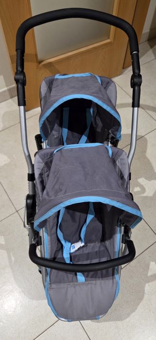 Carrinho passeio bonecas gémeos