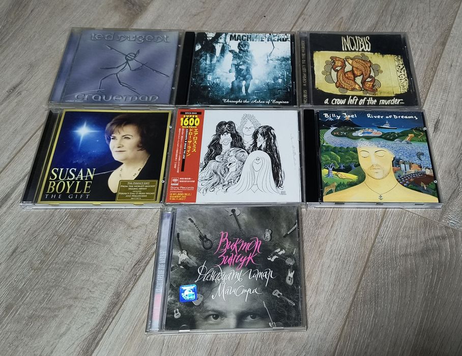 Продам CD диски(Pop/Rock/Metal)