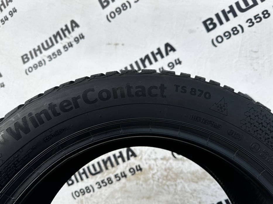Шина 205/55 R 16 Continental WinterContact TS 870. Розпаровка.