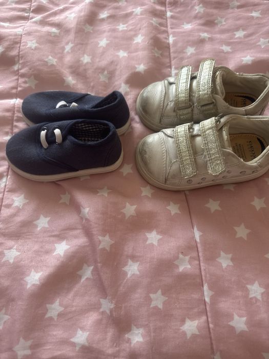 Tenis bebe menina/menino Geox n 22, Mó kids n 20 (novos)