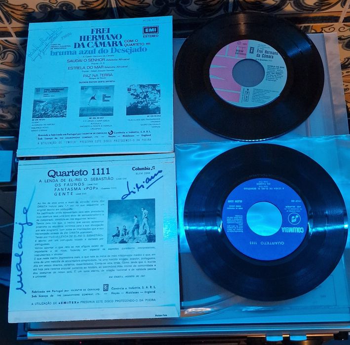 Redução-SINGLES 7" Quarteto 111