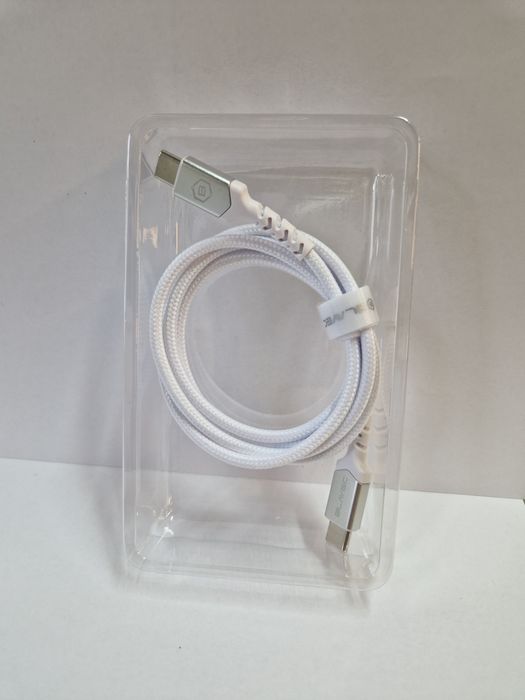 Blavec Kabel Raptor pleciony - Typ C na Typ C - PD 100W 5A 1 metr