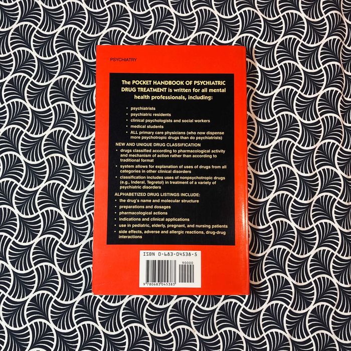 Pocket Handbook of Psychiatric Drug Treatment